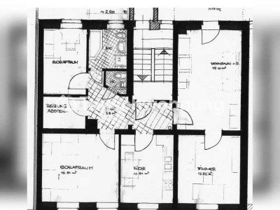 Tauschwohnung: 4 Zimmer Altbauwohnung mit großer Sonnenterrasse