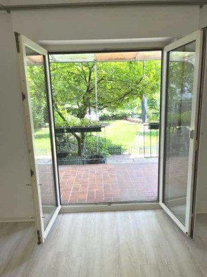 Wohnung im Zentrum mit eigenem Garten!