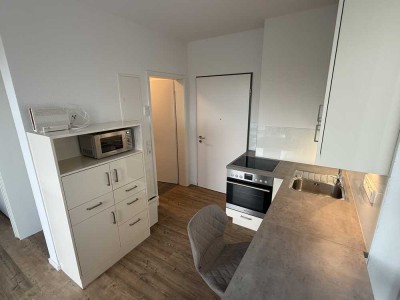 Vollmöblierte 1,5-Zimmer-Penthouse-Wohnung mit luxuriöser Innenausstattung in optimaler Lage Aachens