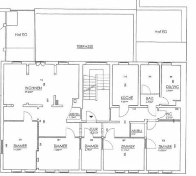 Traumhafte 5-Zimmer-Wohnung mit großer Terrasse in Erfurts Altstadt
