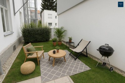 Glacisstraße 5 Top 2 - Charmante Gartenwohnung beim Grazer Glacis – mit Terrasse &amp; Top-Lage!