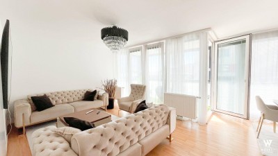 Exklusives Wohnen im Monte Verde Tower mit Loggia, Dachpool &amp; Concierge-Service I I 3-Zimmer-Neubau I Nähe Wienerberg