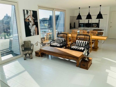 Möblierte Maisonette über den Dächern Berlins! **2 Balkone / Loft**