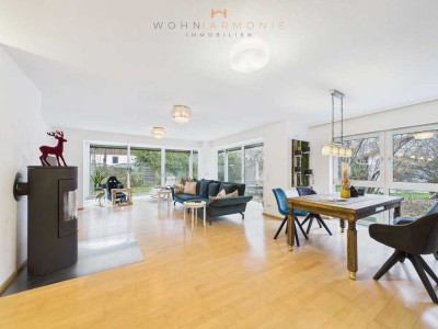 einzigartige 4,5 Z.i - Whg mit großzügigem Garten & Doppelgarage