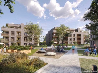 Für die ganze Familie: 4-Zi-Gartenwohnung mit Terrasse - WE604