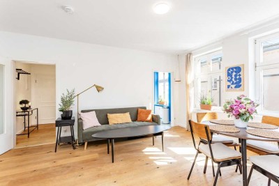 Plug & Play: Möblierte Altbauwohnung in Südausrichtung – sofort einziehen oder vermieten