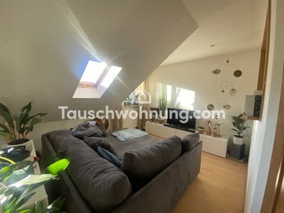 Tauschwohnung: Biete Charmante DG Wohnung gegen 3 Raumwohnung in Schleußig