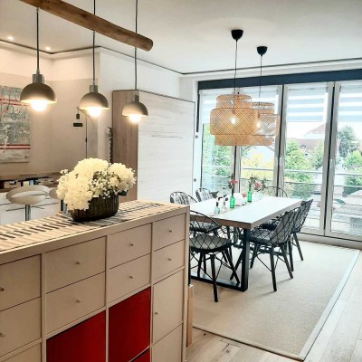 Geschmackvolle, modernisierte 2-Raum-Loft-Wohnung mit geh. Innenausstattung in Neufahrn bei Freising