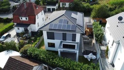 Einzugsbereite Stadtvilla mit luxuriöser Ausstattung mit höchster Energieeffizienz