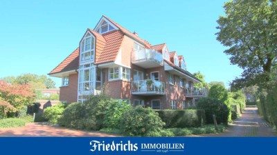 Helle Obergeschosswohnung mit Balkon und Garage in Bad Zwischenahn