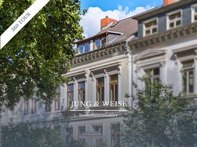 Stilvolles Altbremer Haus mit schöner Gründerzeitfassade und Gourmetküche in bester Lage