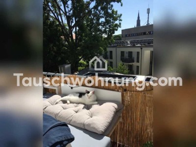 Tauschwohnung: Biete helle 2-Zimmer-Whg. am Kolumbusplatz mit Balkon