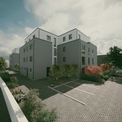 Exklusive 3-Zimmer-Neubau-Wohnung in Heppenheim mit unverbaubarem Blick auf die Weinberge