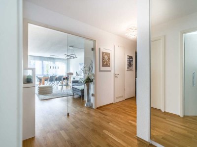 Helle Vier-Zimmer-Wohnung mit Balkon und moderner Ausstattung in zentraler Lage