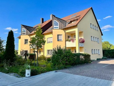 Schöne 3-Zimmer-Wohnung mit Loggia und Carport in naturnaher Lage von Oberasbach