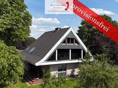 Kein Haus von der Stange – viel Platz, Kamine, Balkon & ländliche Lage