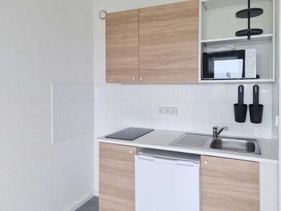 Einziehen und Wohlfühlen! Kleines Single Apartment inklusive Einbauküche