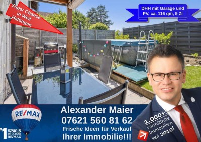 Wow was für eine TOP-Immobilie!!! DHH in Weil Haltingen! Garage, Photovoltaik, 5 kW-Batterie!