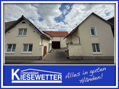 Ehemaliges Weingut in Alsheim: Wohnhaus 144 qm - Nebengebäude 74 qm - Scheune 335 und Areal 1.553 qm
