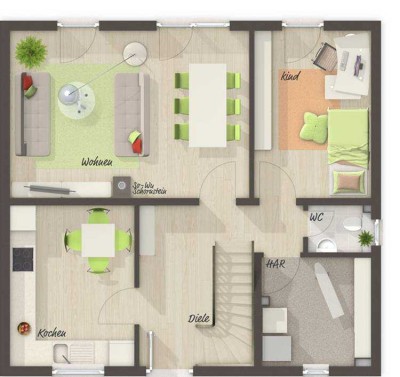 Miete nervt ? Massiv geplantes Einfamilienhaus Neubau in Neu Bochow