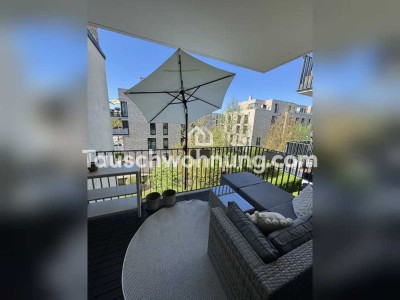 Tauschwohnung: Schöne, moderne, helle 2-Zimmer Whg. mit gr. Balkon