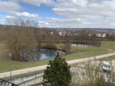 Ruhige 1 Zi Whg mit kleinem Balkon in Donauwörth S-O-Lage mit schöner Aussicht zum 1.6.2025, 3.Stock