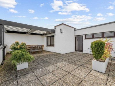2,5-Zimmer-Penthouse-Wohnen in Ruit ohne Aufzug aber mit traumhaftem Blick auf die Schwäbische Alb