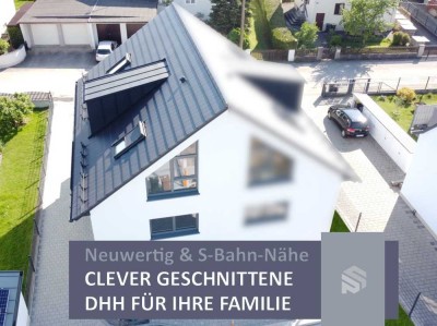 Modern & Energieeffizient | Traumhafte DHH in S-Bahn-Nähe