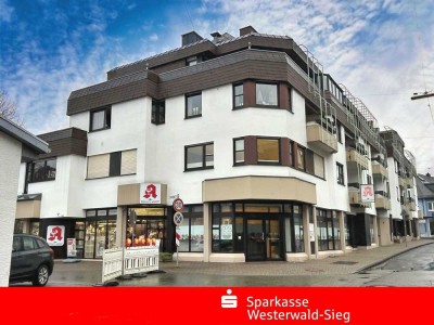 Wissen Zentrum, großzügige Eigentumswohnung im 2. OG mit Balkon und Tiefgaragenstellplatz