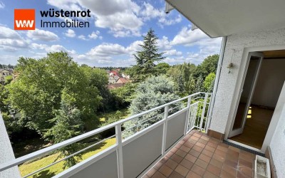+++BAD HOMBURG: GEPFLEGTE 3 ZIMMER WOHNUNG IM 5. OG MIT BALKON UND BLICK+++