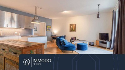 ⭐ Neubautraum mit Balkon & Designküche – stilvolle 3-Zi.-Whg. mit Parkett & Fußbodenheizung in Mitte