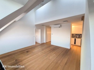 Möblierte 3 Zimmer Maisonette mit Flussblick – Kurzzeitmiete möglich