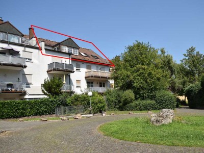 Dreizimmerwohnung in Aschaffenburg mit Weitblick
