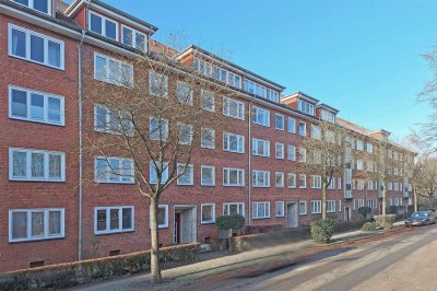 Lichtdurchflutete 3-Zimmer-Wohnung in Toplage am Wandsbeker Eilbektal