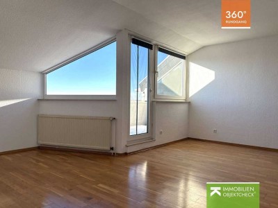 Traumhafte 3-Zimmer-Wohnung mit Panoramablick ins grüne