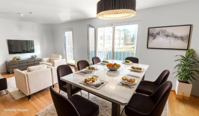 3 Zimmer-Wohnung mit Balkon am Fuße des Bisambergs