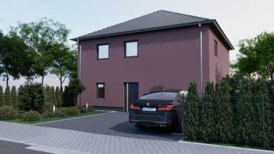 Neubau Stadtvilla, familiengerechter Grundriss, FBH, A+, PV-Anlage, Lüftung