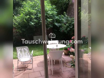 Tauschwohnung: Sehr schöne Wohnung in der Weststadt mit eigenem Garten