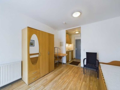 Möbliert & Provisionsfrei! Praktische 1-Zimmer-Wohnung in zentraler Lage zum Kauf in Bingen.