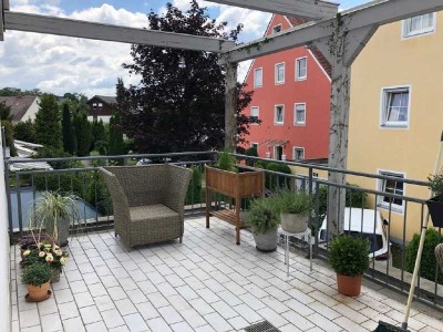 Charmante 2,5-Zimmer-Wohnung mit Traum-Dachterrasse in zentraler Lage!