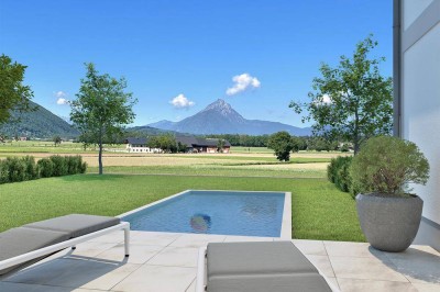 Hier spielt die Aussicht die Hauptrolle!4-Zimmer Gartenwohnung mit Blick auf den Untersberg