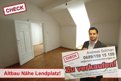 Helle Altbauwohnung in zentraler Lage! Nähe Lendplatz und Mur!