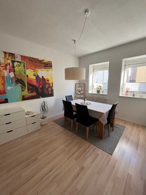 Gepflegte, helle Stadtwohnung mit Garten am Fuße des Ulmer Michelsberges