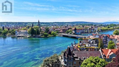 Besondere Gelegenheit: Auszubauender Speicher mit großer Dachterrasse an der KN-Uferpromenade