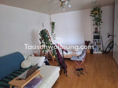 Tauschwohnung: Zentrale, Südterrain Wohnung gegen kleine Wohnung im Grünen