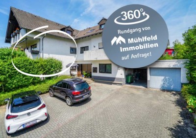 Große vermietete Eigentumswohnung in toller Aussichtslage mit Balkon und Terrasse!