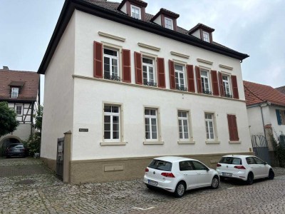 Moderne Altbauwohnung im Herzen von Bad Wimpfen mit Doppelgarage und Gemeinschaftsgarten mit Blick