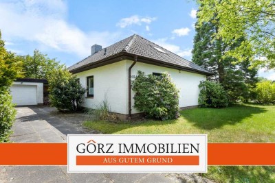 Traumhafter Winkelbungalow mit großer ca. 300 m² Wohnnutzfläche in gefragter Lage von Norderstedt-Gl