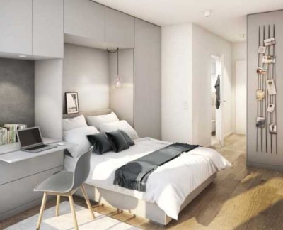 Ruhiges, möbliertes Apartment mit großem SW-Balkon auf Zeit