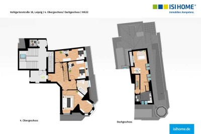 ERSTBEZUG nach Sanierung! Maisonettewohnung mit Dachterasse in Neustadt-Neuschönefeld- WE22